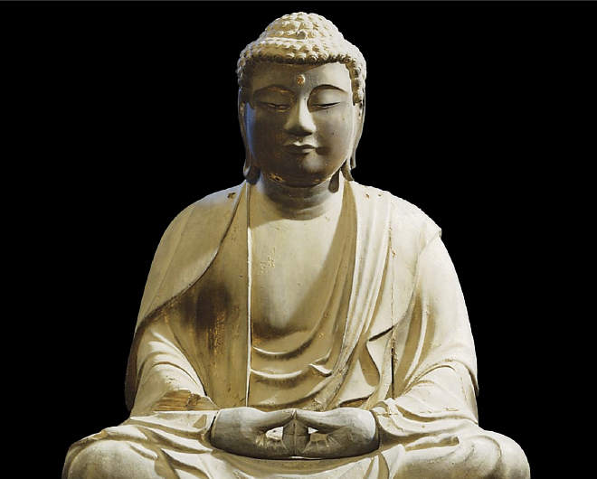 木造阿弥陀如来坐像